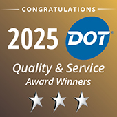 2025 Dot Quality & Service Award Winners